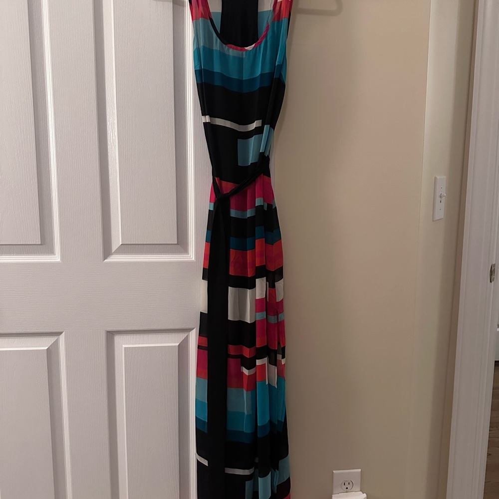 Guess Multi-Color Maxi Dress